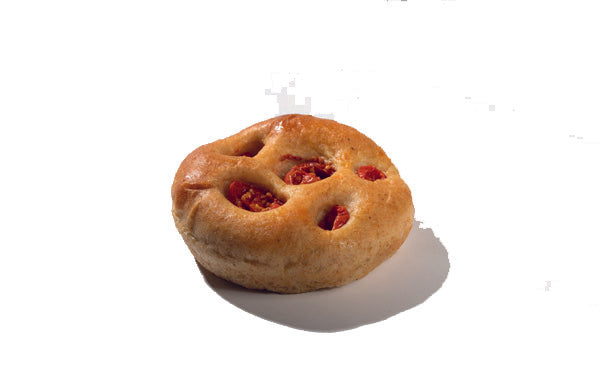 Focaccia di patate con pomodorini 120gr
